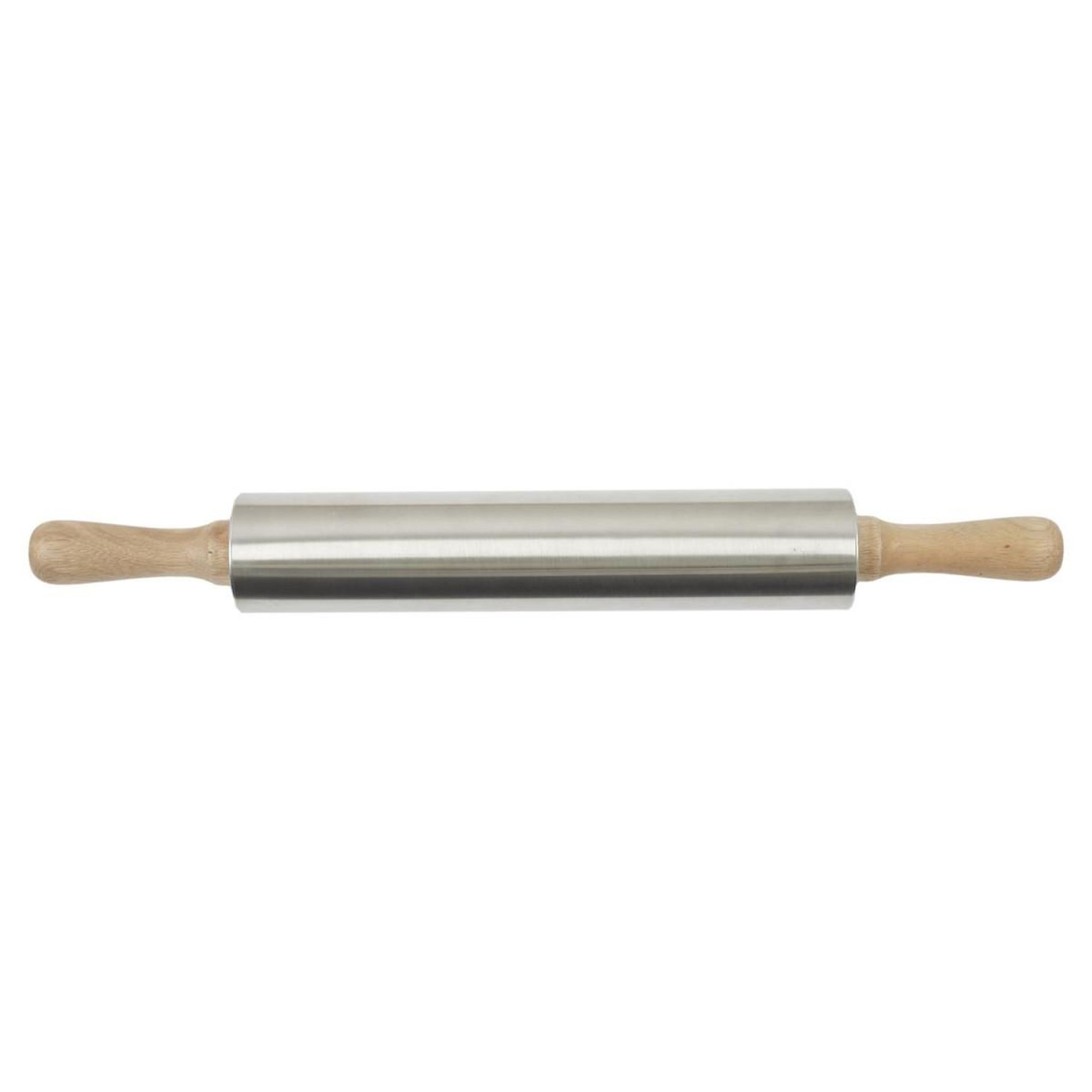 Lily Cook Rouleau à pâtisserie bois & inox  bima  42cm argent