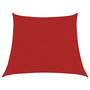 Voir la diapositive 2 : VIDAXL Voile d'ombrage 160 g/m^2 Rouge 3/4x3 m PEHD