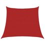 Voir la diapositive 2 : VIDAXL Voile d'ombrage 160 g/m^2 Rouge 3/4x3 m PEHD