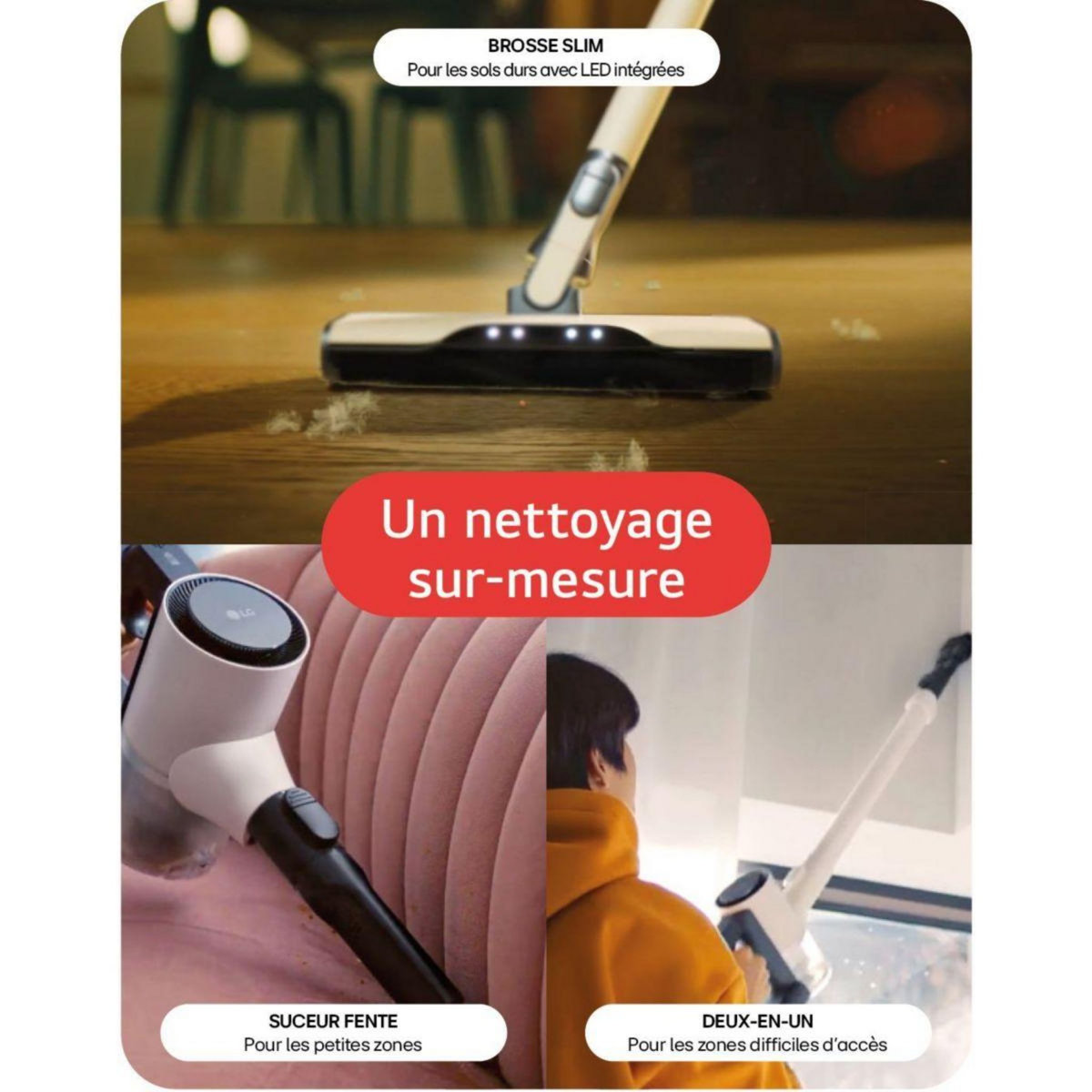 LG Aspirateur balai A9K-LITE1C