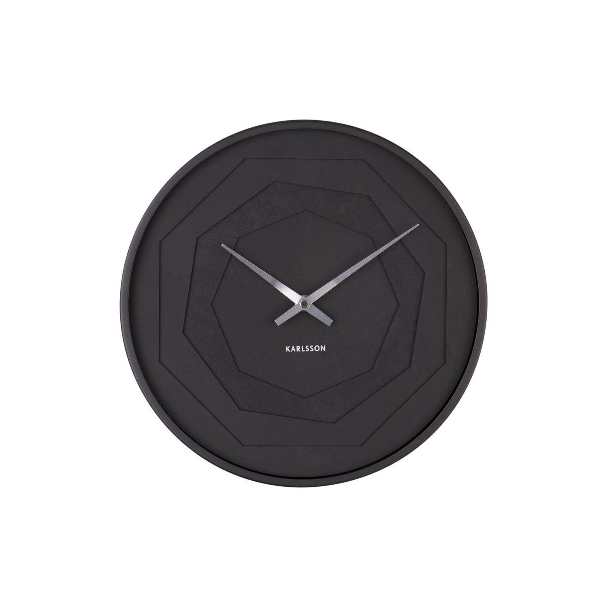 Karlsson Horloge murale Layered Origami. Coloris disponibles : Vert, Blanc