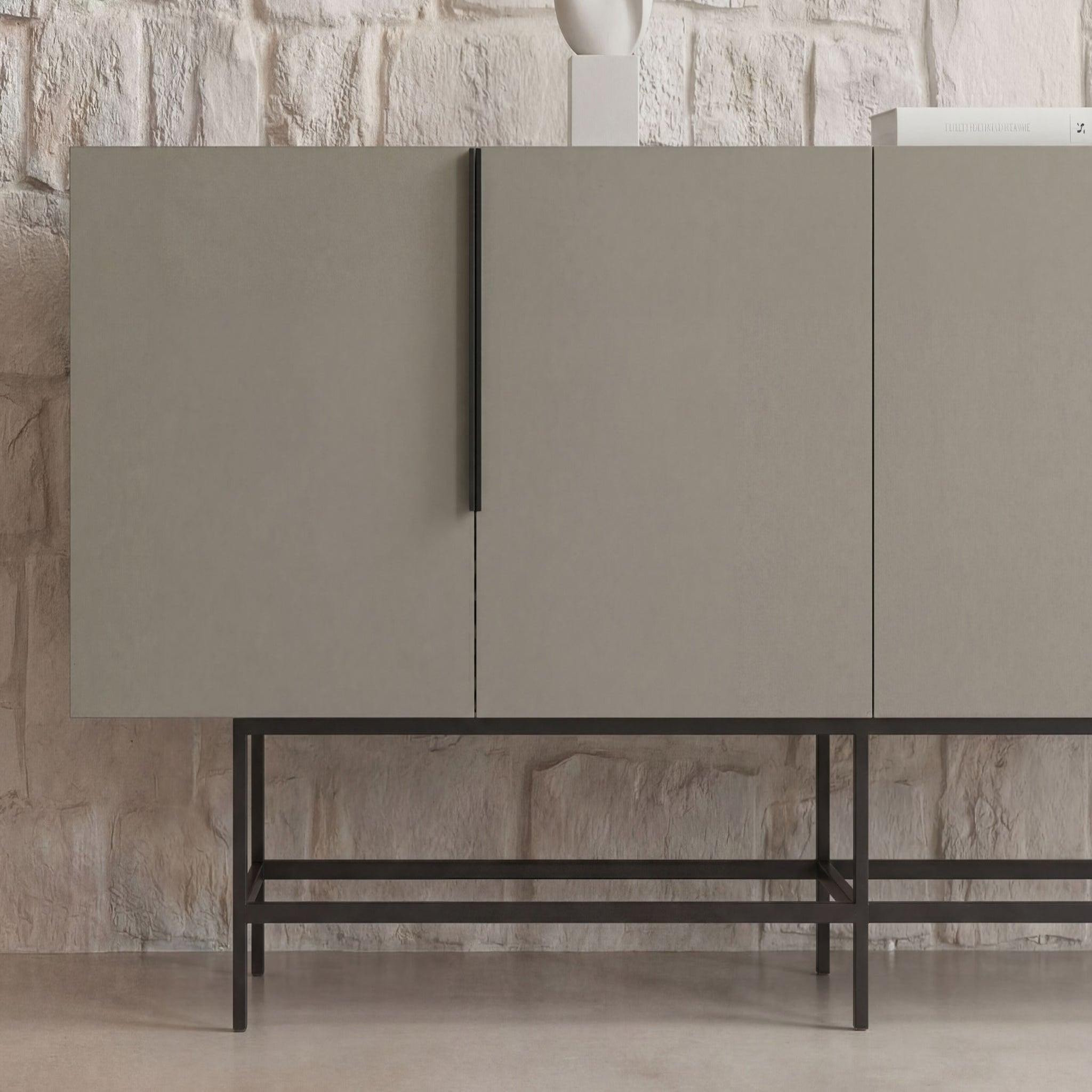 Voir la diapositive 4 : CASANOVA PARIS Soma - buffet 4 portes 200cm en mélamine