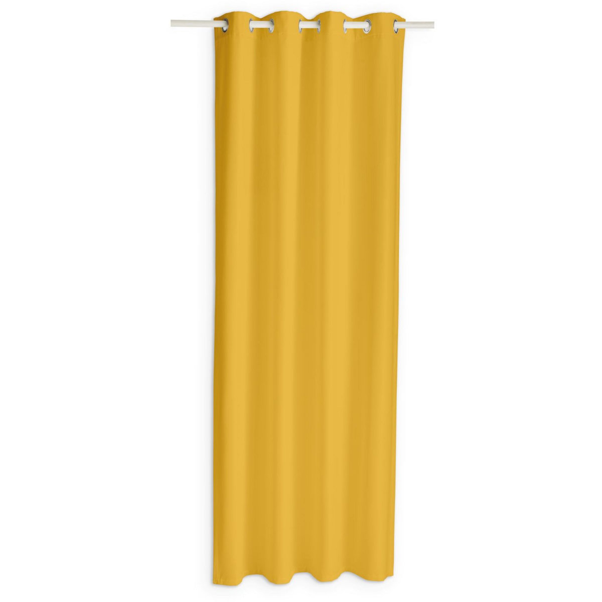TODAY Rideau à oeillets isolant double face en polyester 140x240 cm