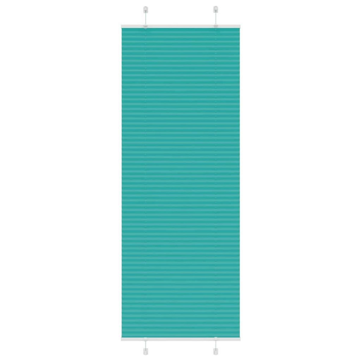 VIDAXL Store plisse vert petrole 70x200 cm largeur du tissu 69,4 cm