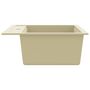 Voir la diapositive 4 : VIDAXL Évier de cuisine Granit Seul lavabo Beige