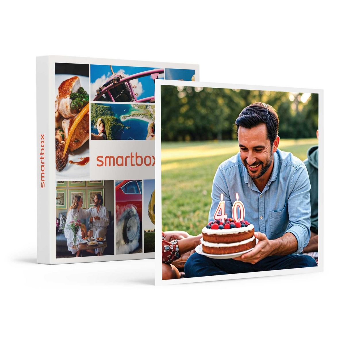 Smartbox Joyeux anniversaire ! Pour les 40 ans d'un homme - Coffret Cadeau Multi-thèmes