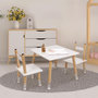 Voir la diapositive 5 : Paris Prix Table & 2 Chaises Enfant  Crayon  60cm Blanc