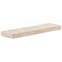 Voir la diapositive 3 : VIDAXL Coussins de plancher de palette lot de 2 Coton Beige