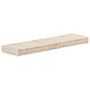 Voir la diapositive 3 : VIDAXL Coussins de plancher de palette lot de 2 Coton Beige