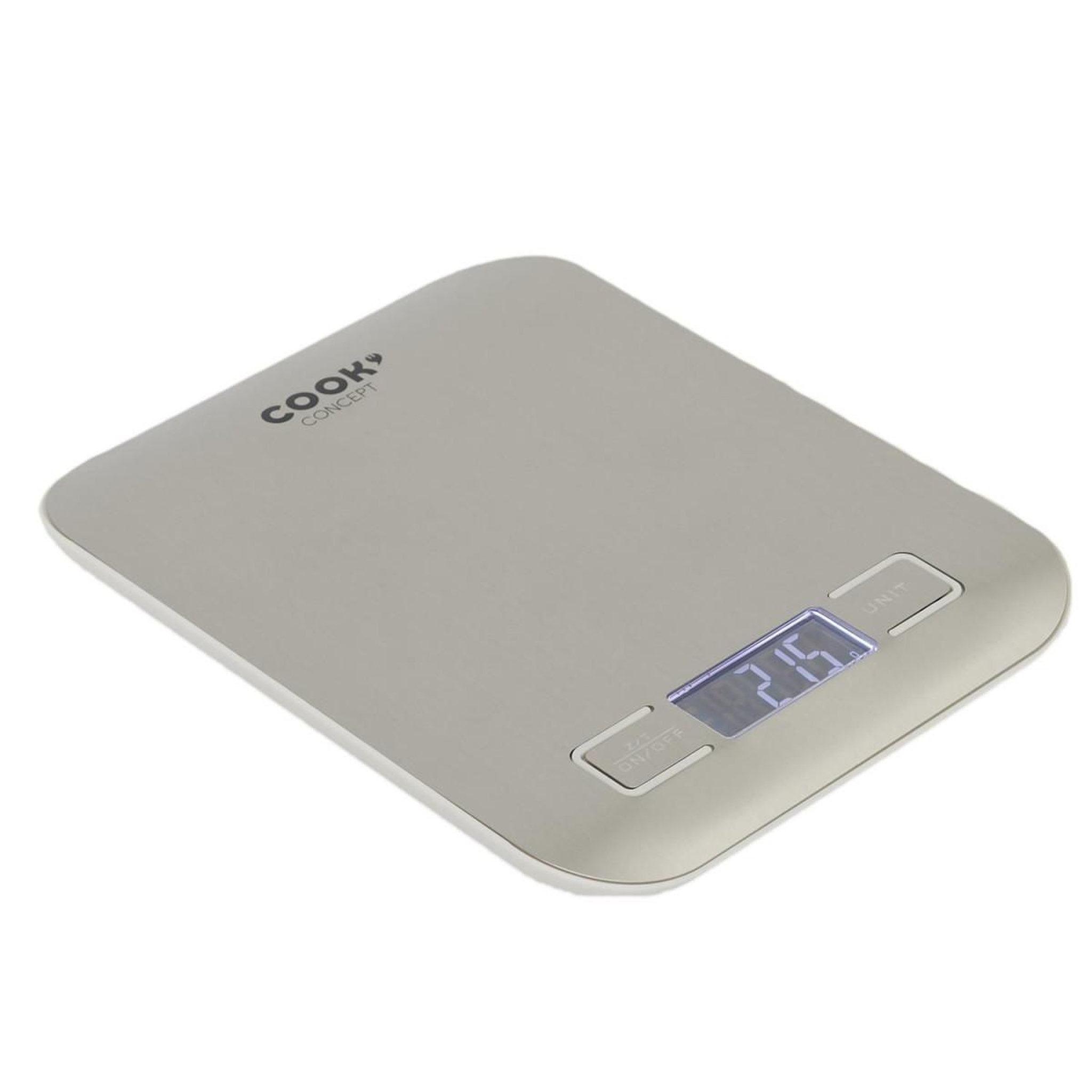 Voir la diapositive 2 : COOK CONCEPT Balance de cuisine  électronique  18cm argent