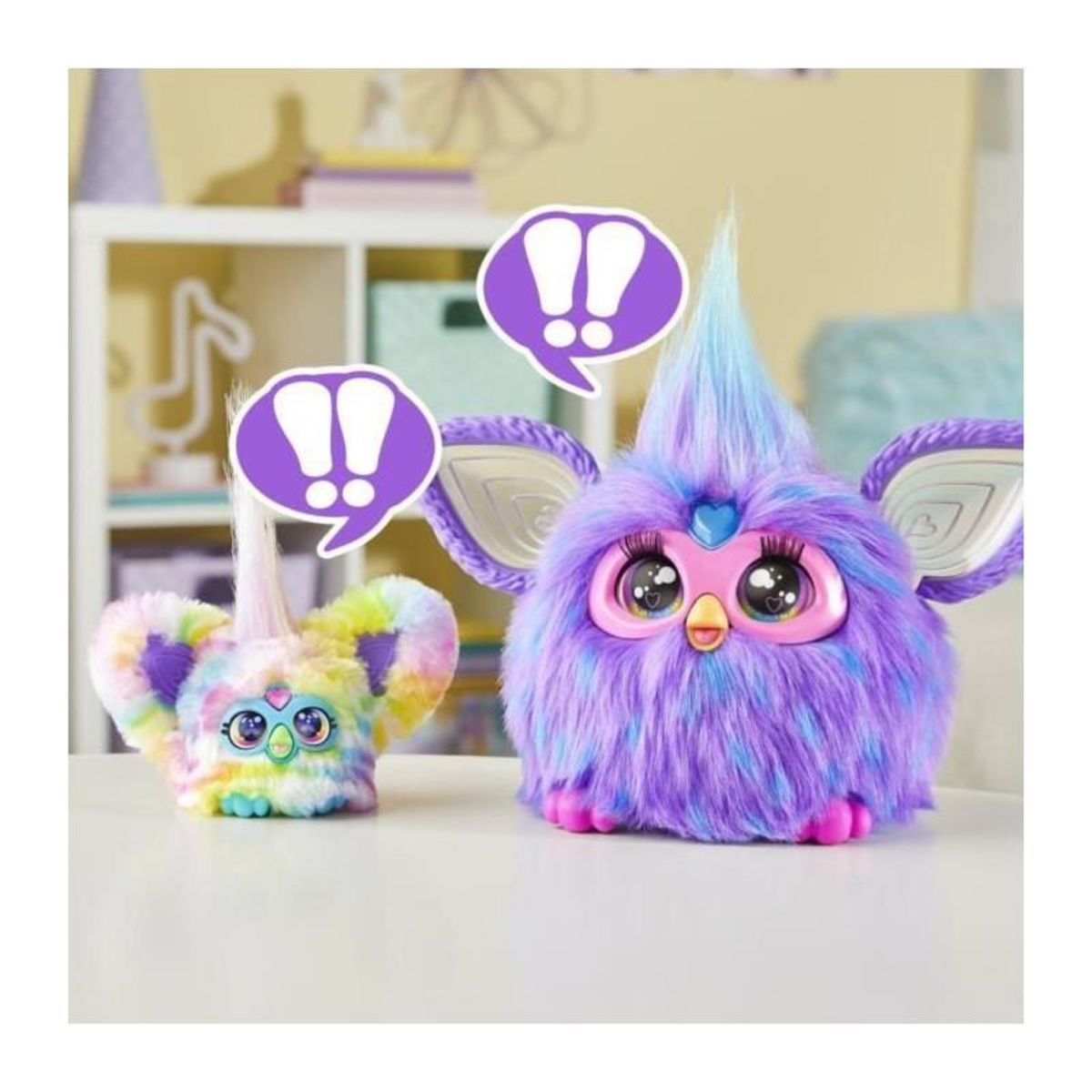 HASBRO Jouet peluche Hasbro Furby Furblets Zee-Bah noir
