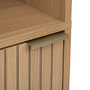 Voir la diapositive 5 : FIVE Colonne 1 porte et 3 niches en bois TASSO - Beige