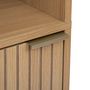 Voir la diapositive 5 : FIVE Colonne 1 porte et 3 niches en bois TASSO - Beige