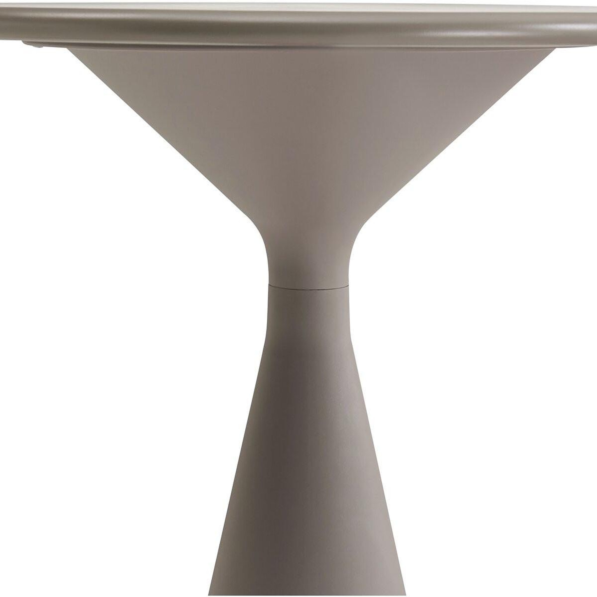 Voir la diapositive 4 : Habitat et Jardin Table haute bistro de jardin ⌀80 cm  néora  - taupe