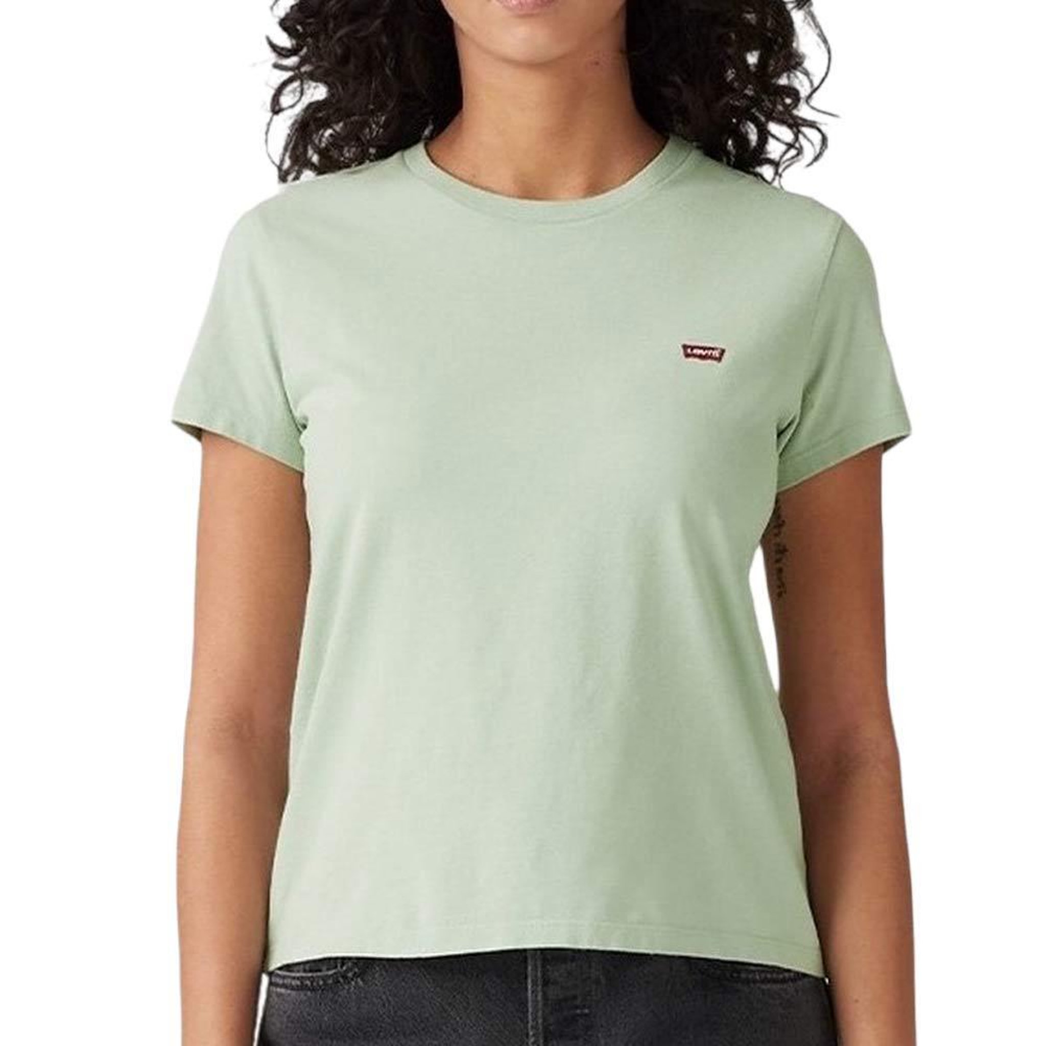Levi's T-Shirt Vert Femme Levi's Perfects. Coloris disponibles : Vert