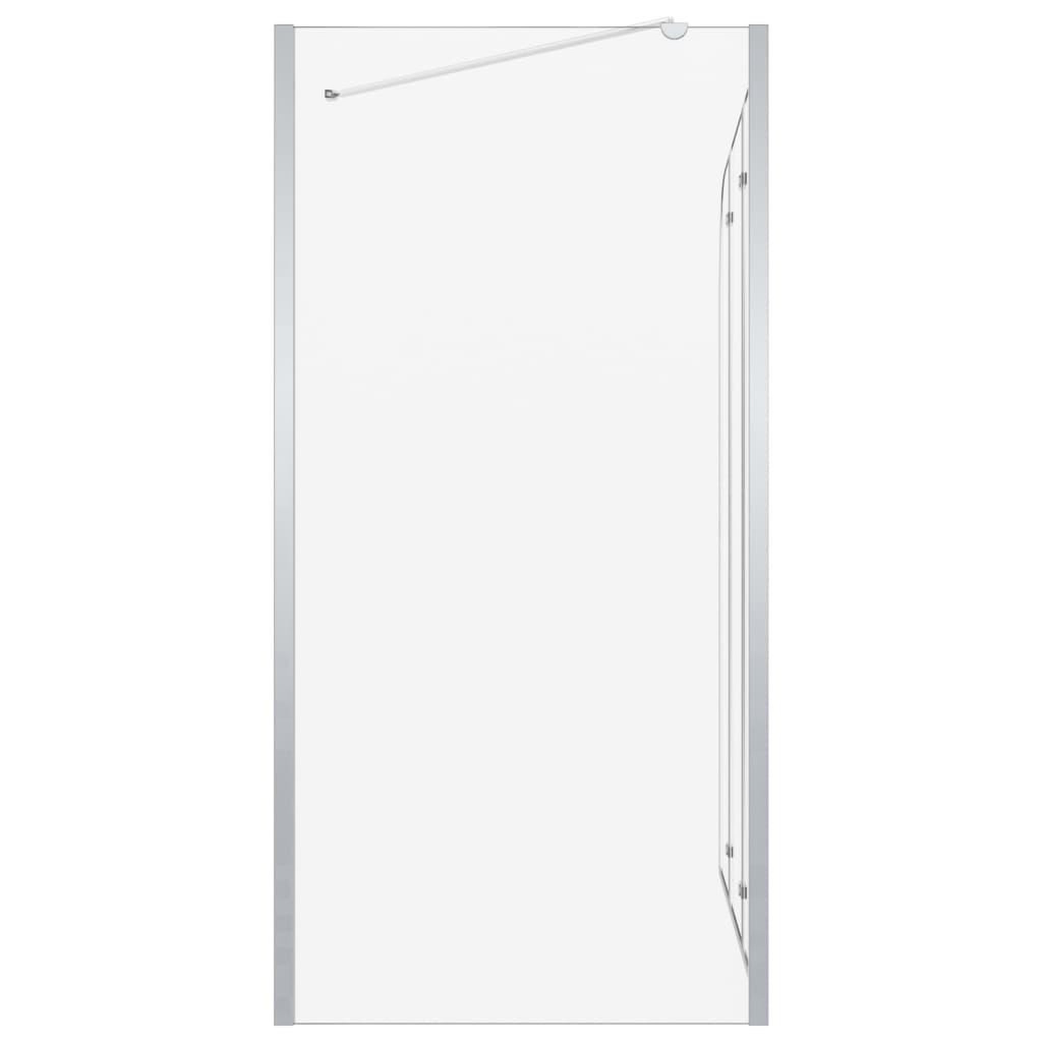 Voir la diapositive 5 : VIDAXL Enclos de bain 120x69x130 cm verre trempe transparent