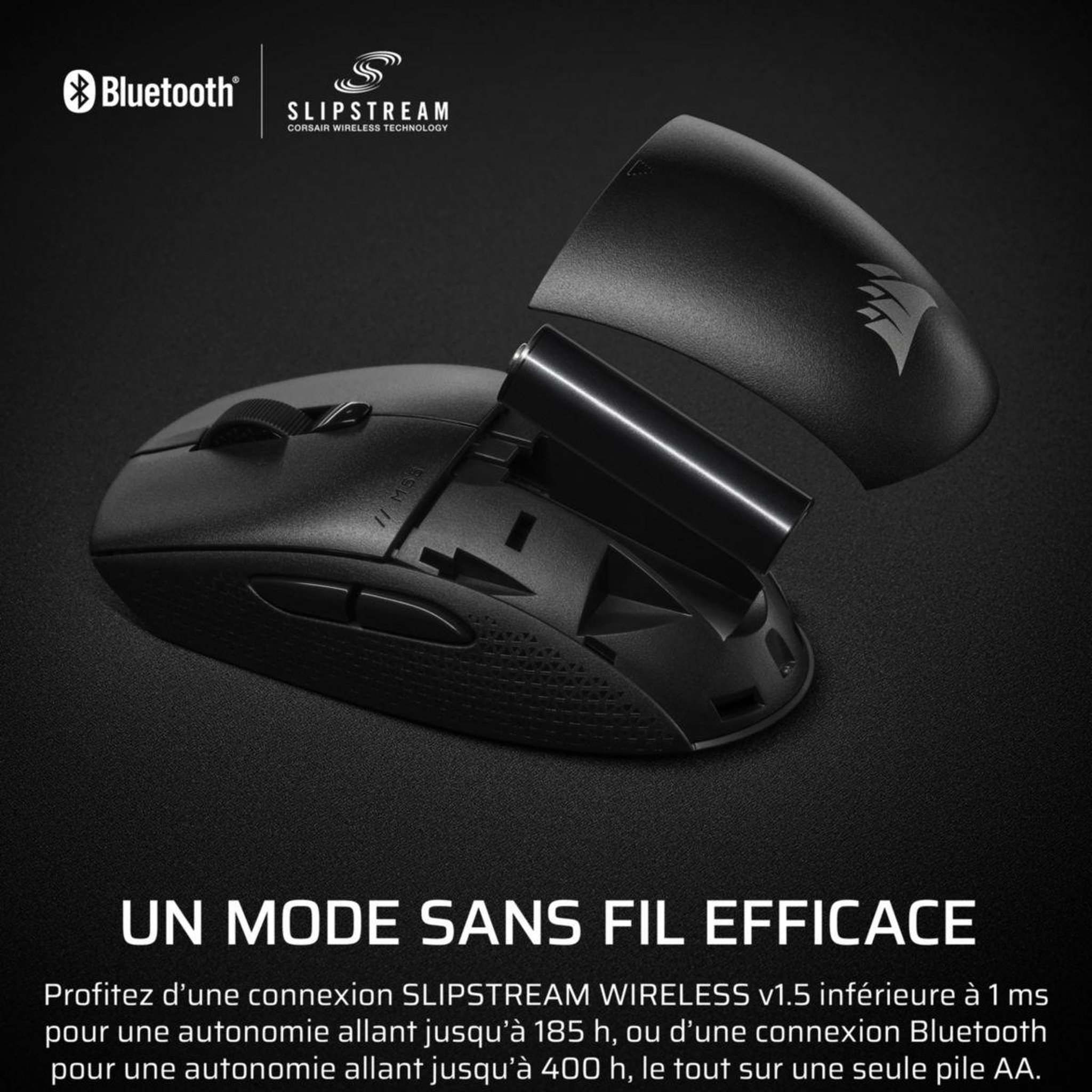 Voir la diapositive 5 : Corsair Souris gamer sans fil m55 wireless