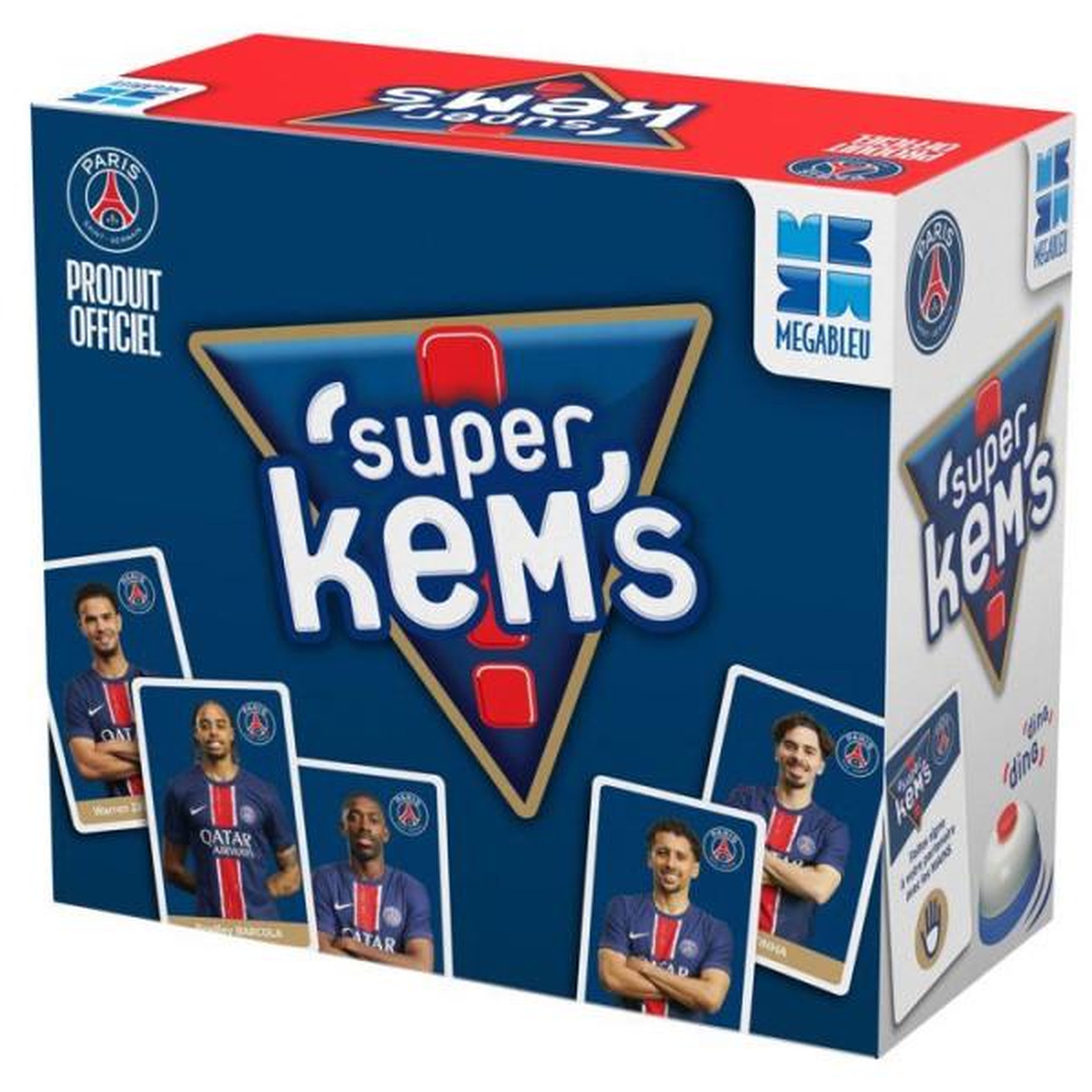 Voir la diapositive 4 : Megableu Jeu de stratégie Megableu Super Kem's PSG