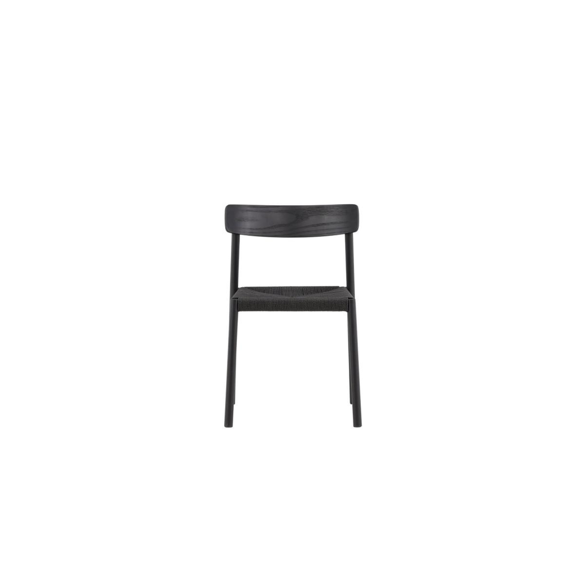 Voir la diapositive 3 : Paris Prix Chaise en rotin  malmon  79cm noir