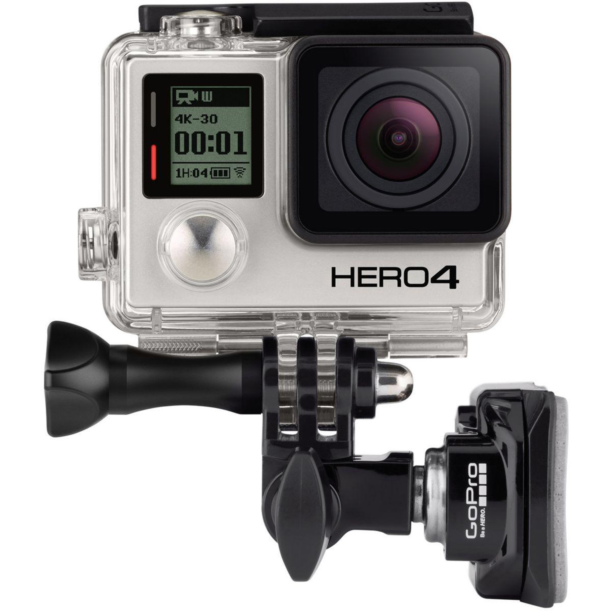 Voir la diapositive 2 : GOPRO Fixation frontale + latérale pour casque