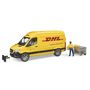 Voir la diapositive 1 : Bruder Camion DHL Mercedes Sprinter