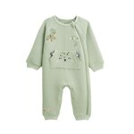 Petit Béguin Surpyjama bébé en coton matelassé Boavista. Coloris disponibles : Vert