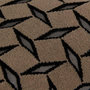 Voir la diapositive 4 : ATMOSPHERA Coussin Déco Jacquard  Diamant  30x50cm Marron