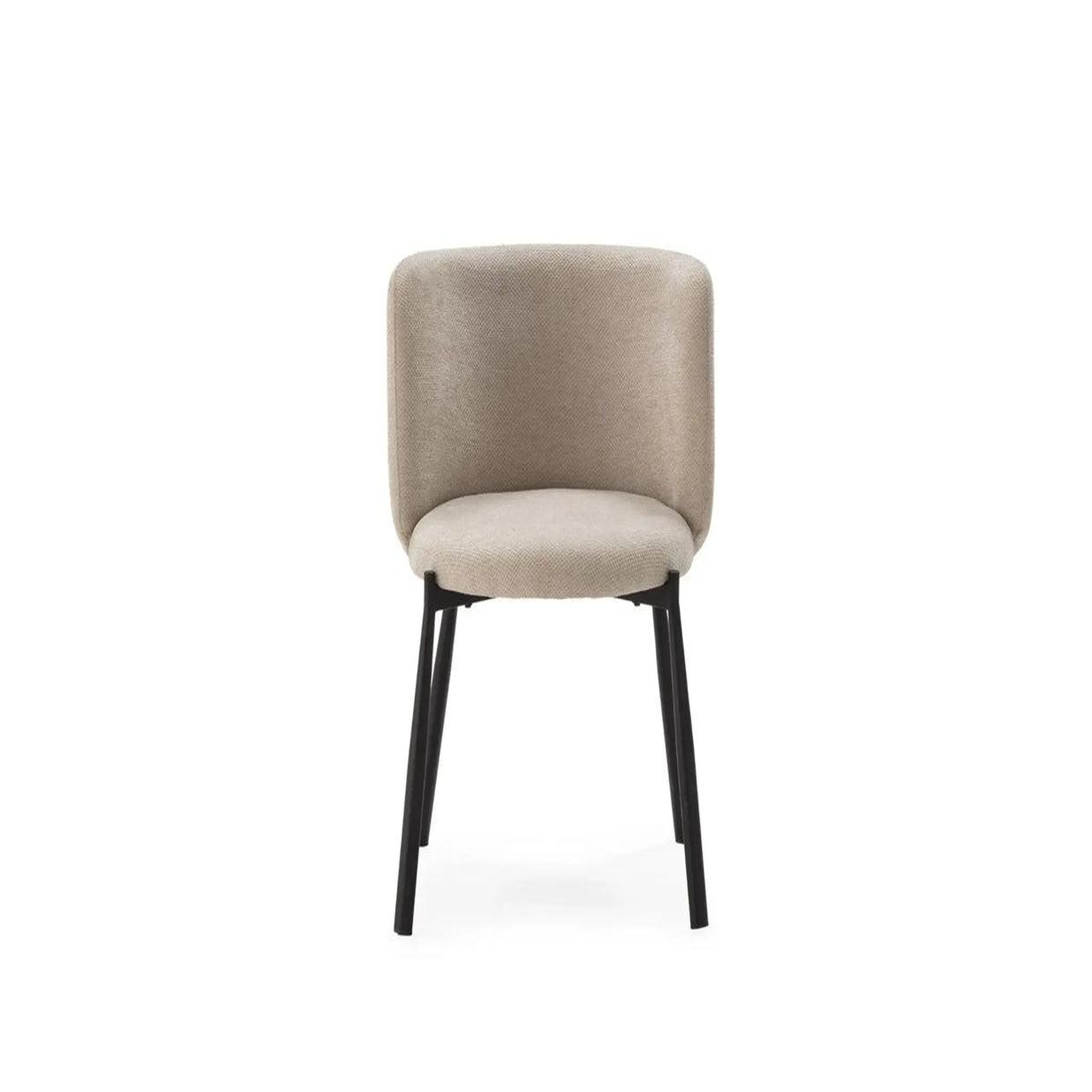 Voir la diapositive 1 : CASANOVA PARIS Ora - lot de 2 chaises pieds en métal noir