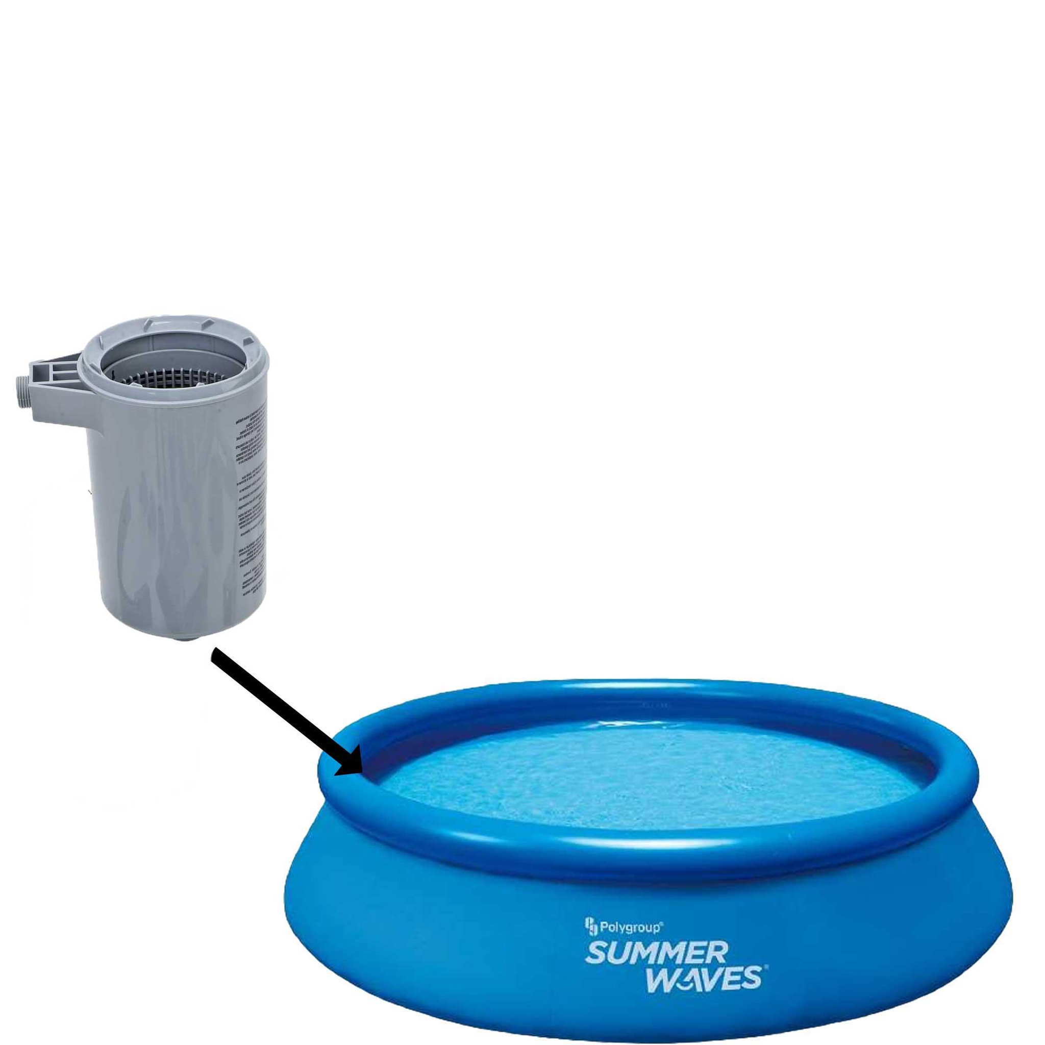 Voir la diapositive 2 : WERKAPRO Skimmer de surface piscine hors sol werka pro