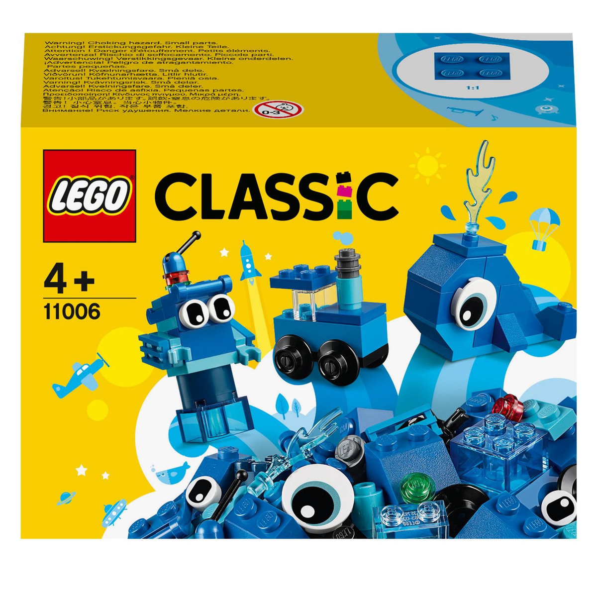 LEGO Classic 11006 - Briques créatives bleues