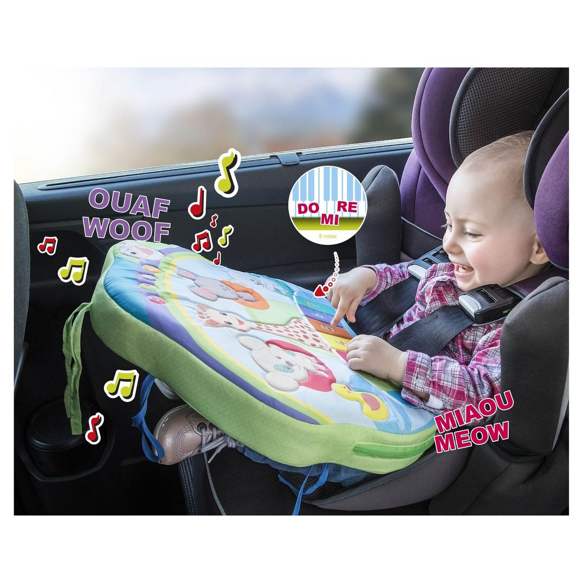 VULLI Tableau d'éveil interactif Sophie la girafe