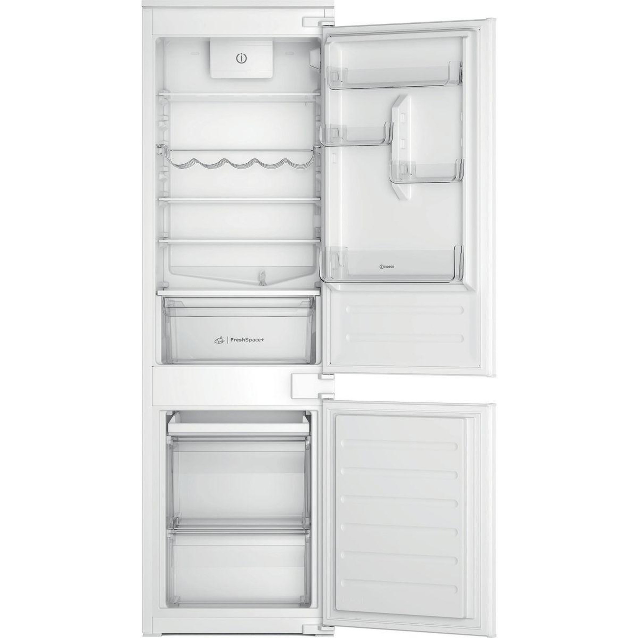 Voir la diapositive 5 : Indesit Réfrigérateur combiné encastrable INCO18DC03