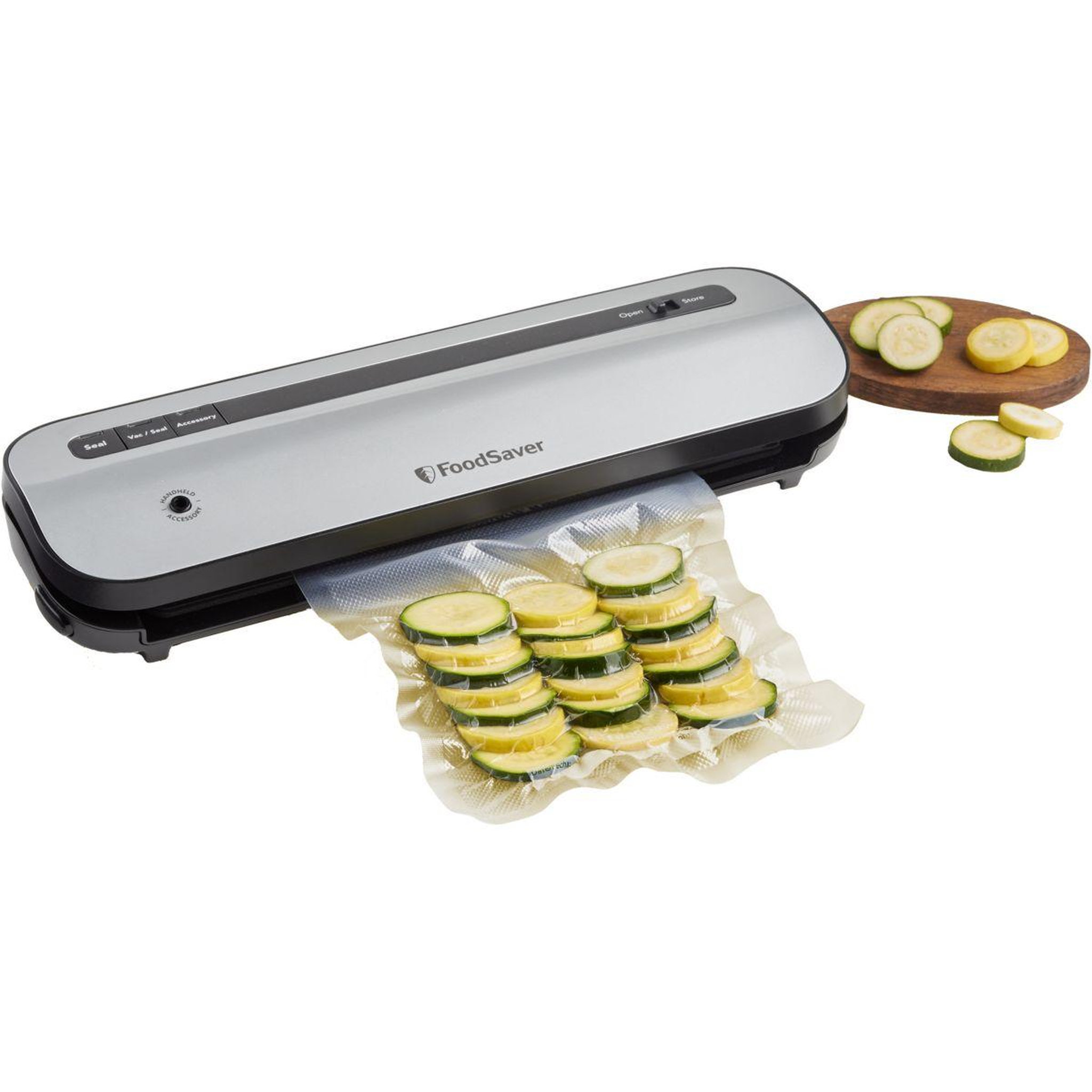Voir la diapositive 4 : FOODSAVER Machine sous vide vs1290x