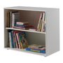 Voir la diapositive 1 : Bibliothèque en pin massif WOODY, 2 coloris
