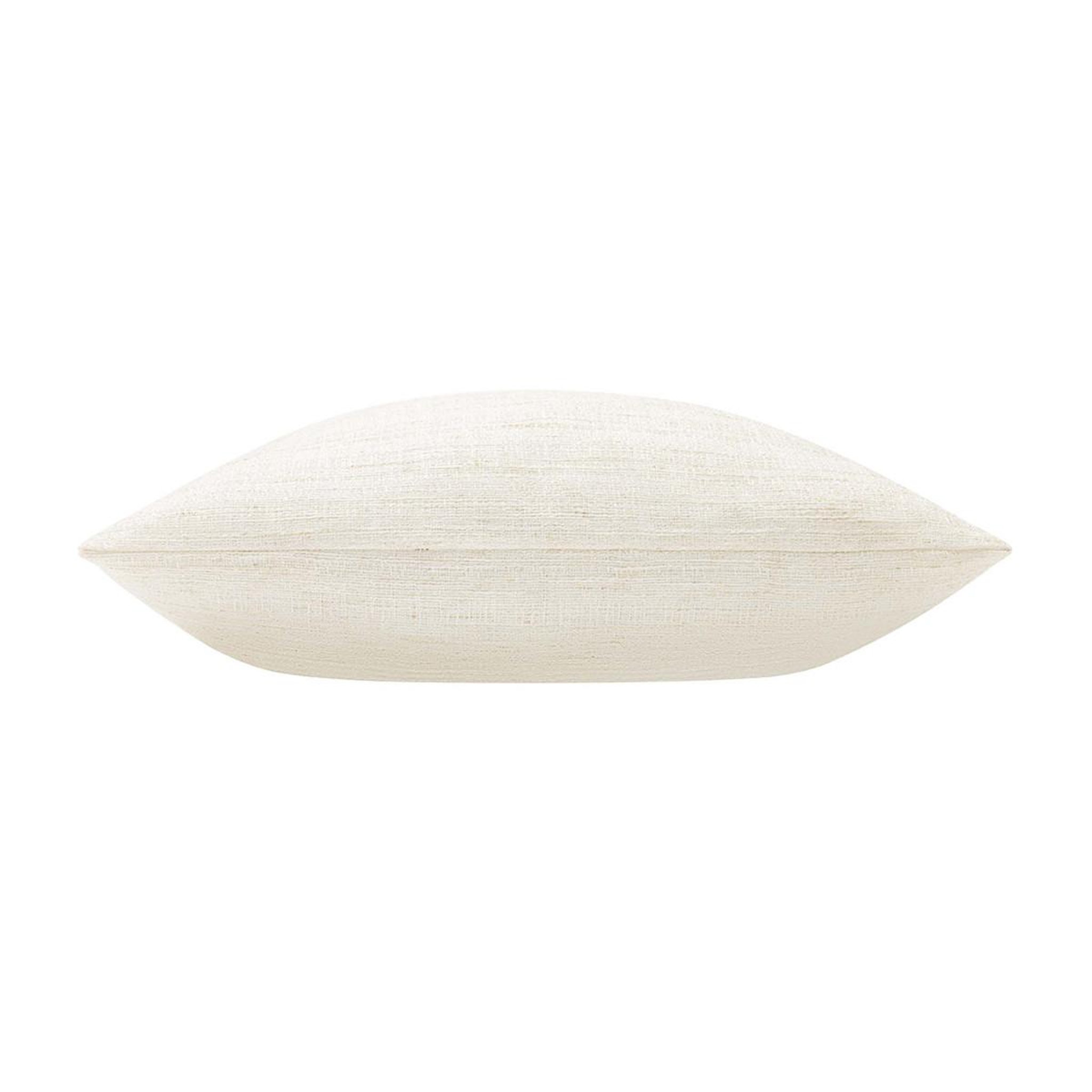 Voir la diapositive 2 : Douceur d'Intérieur Coussin effet lin tissé  nando  45x45cm naturel