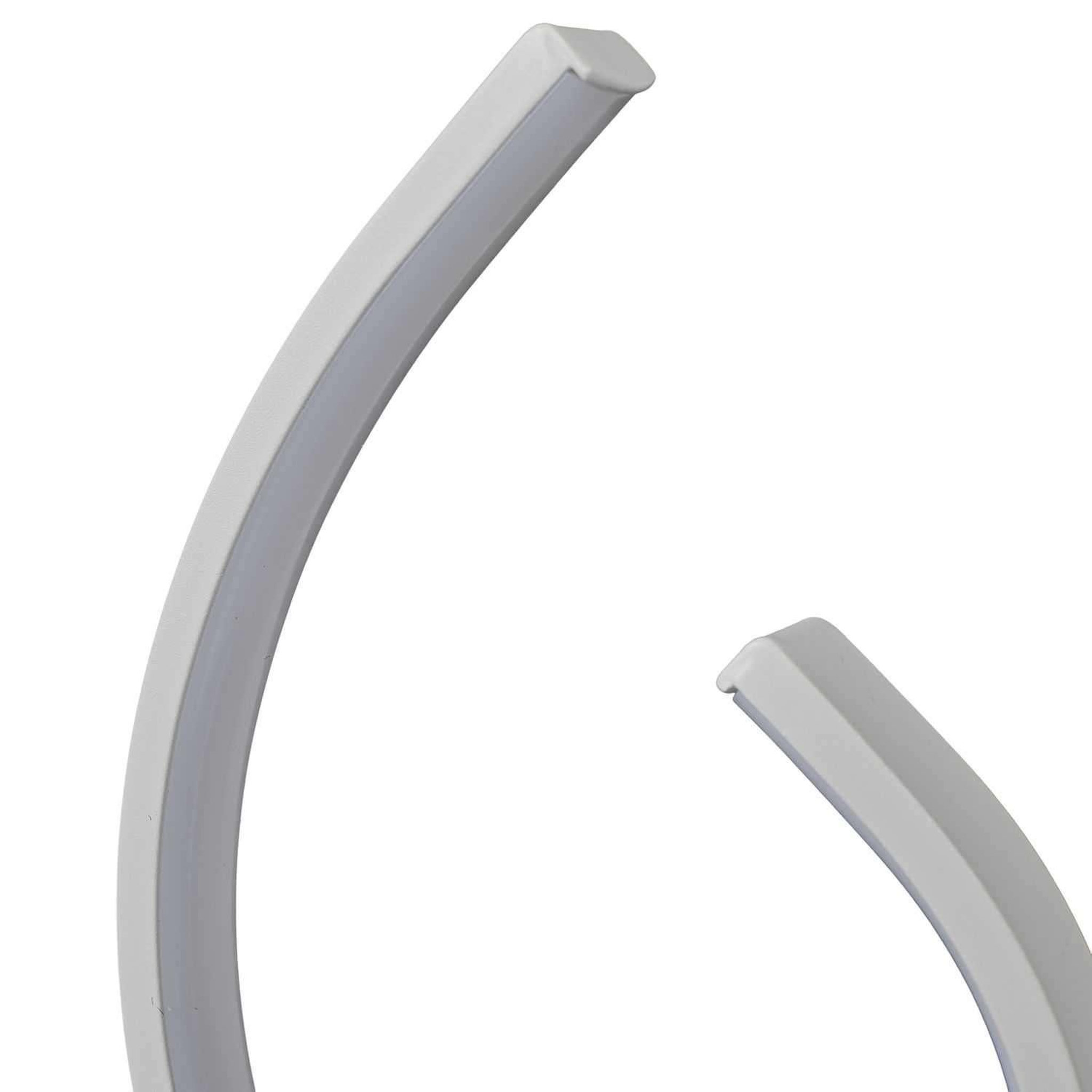 Voir la diapositive 5 : The Home Deco Factory Lampe led design à poser - hauteur 36 cm - blanc