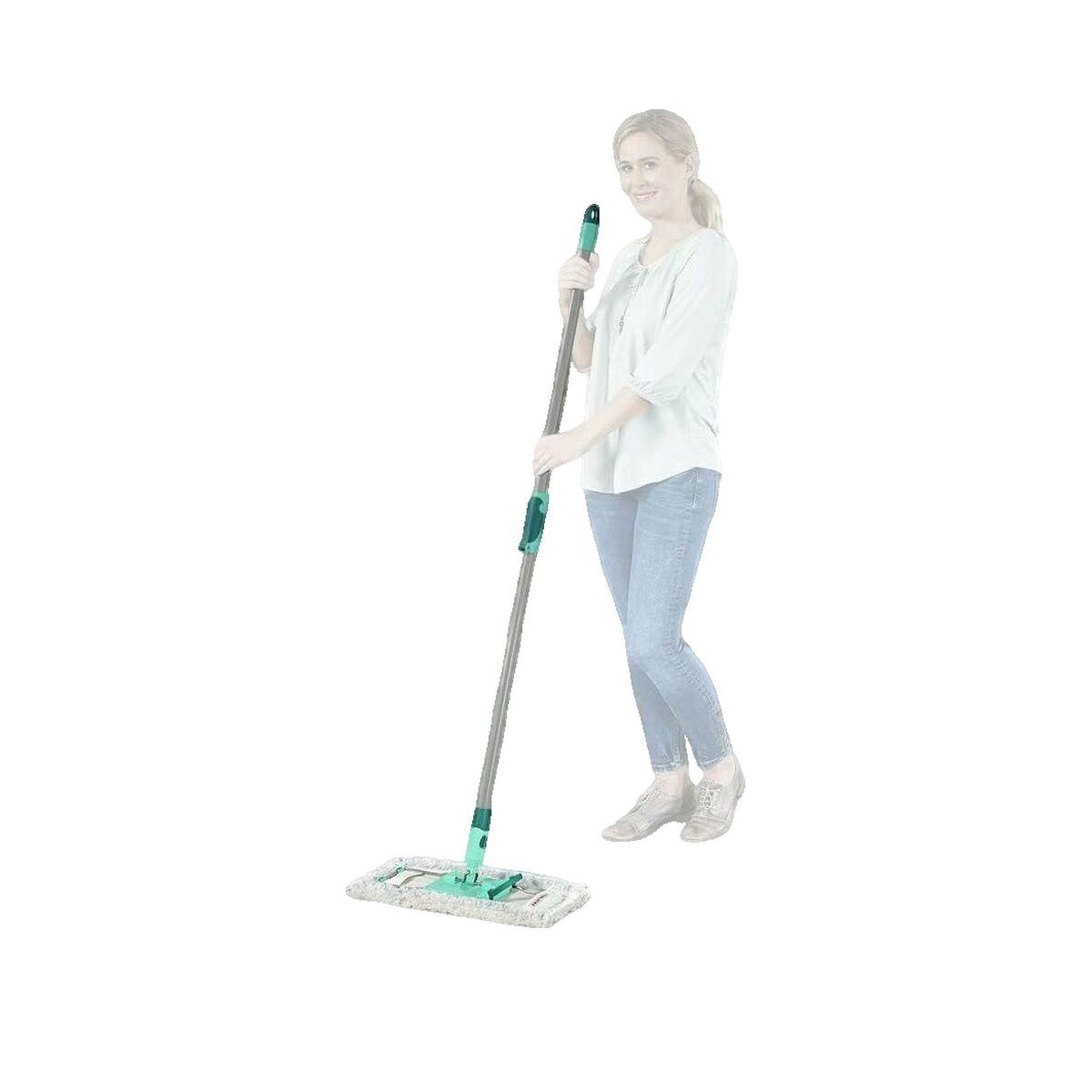 Voir la diapositive 3 : Leifheit Balai Leifheit profi micro duo 42 cm télescopique