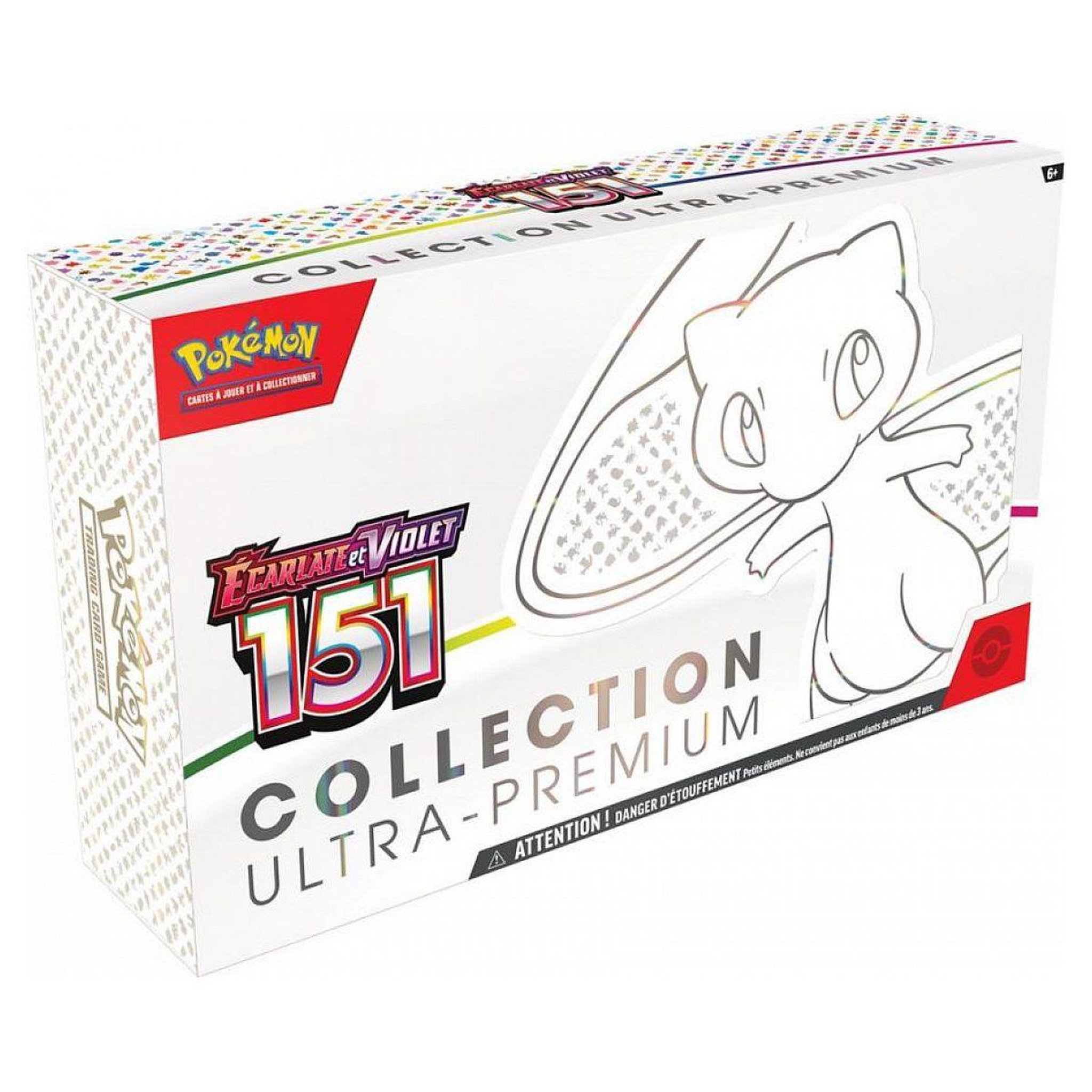 Asmodee Pokémon ev3.5 : coffret ultra prem mew-ex oct 23