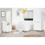 Voir la diapositive 4 : BABY PRICE Commode 2 Tiroirs et 1 Niche - JOY GRIS
