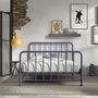 Voir la diapositive 4 : Paris Prix Lit Enfant  Bronxx  140x200cm Bleu Mat