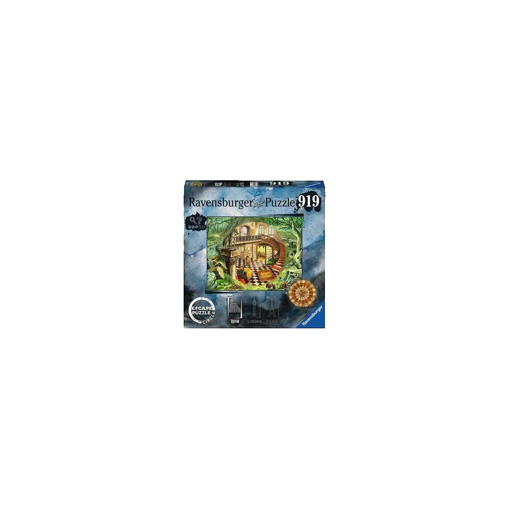Voir la diapositive 2 : RAVENSBURGER Escape puzzle - The circle Rome