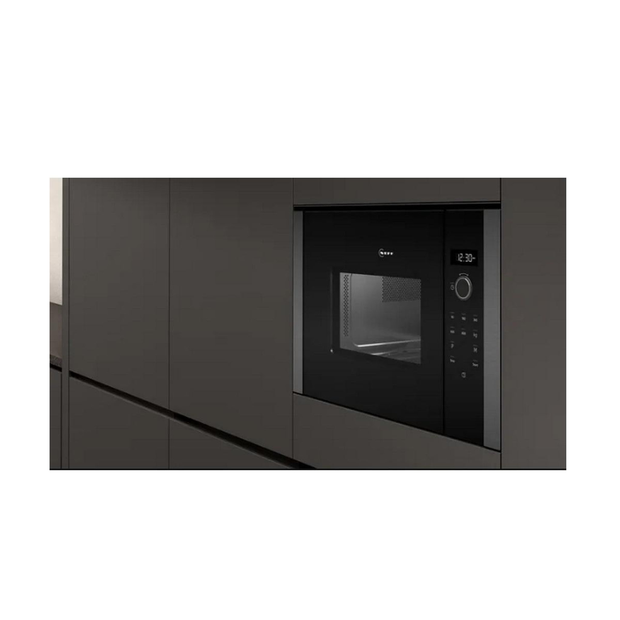 Voir la diapositive 2 : Neff Micro-ondes encastrable 20l 1270w graphite grey - HLAWD23G0