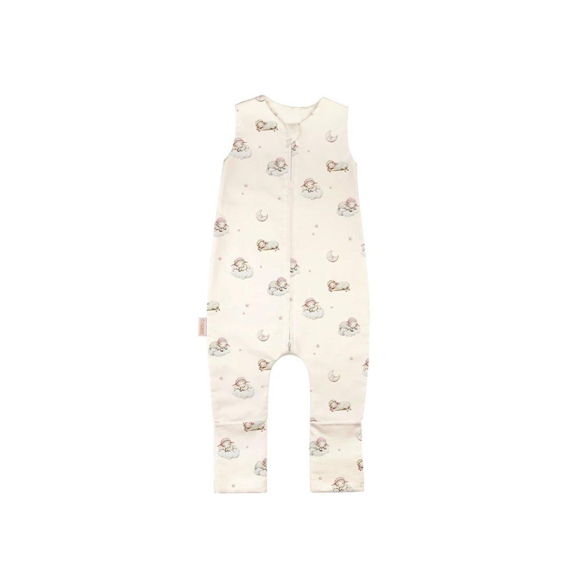WALDIN Gigoteuse à jambes en coton - taille S (1-2 ans) - motif berceuse, champagne