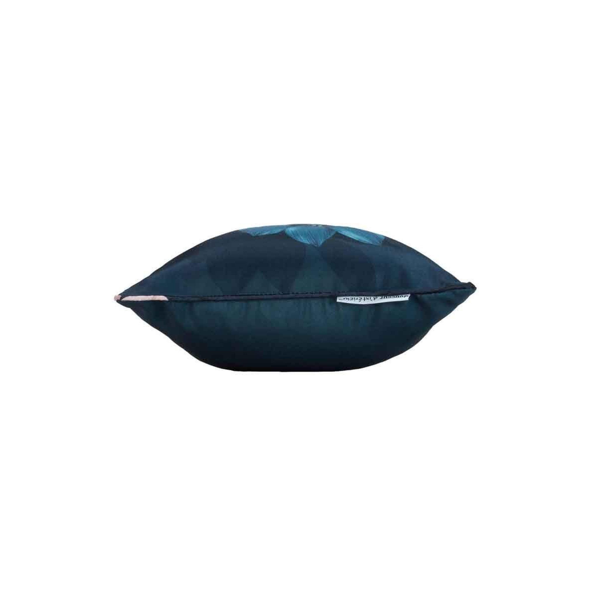 Voir la diapositive 2 : Douceur d'Intérieur Coussin déco imprimé  belline  30x50cm bleu