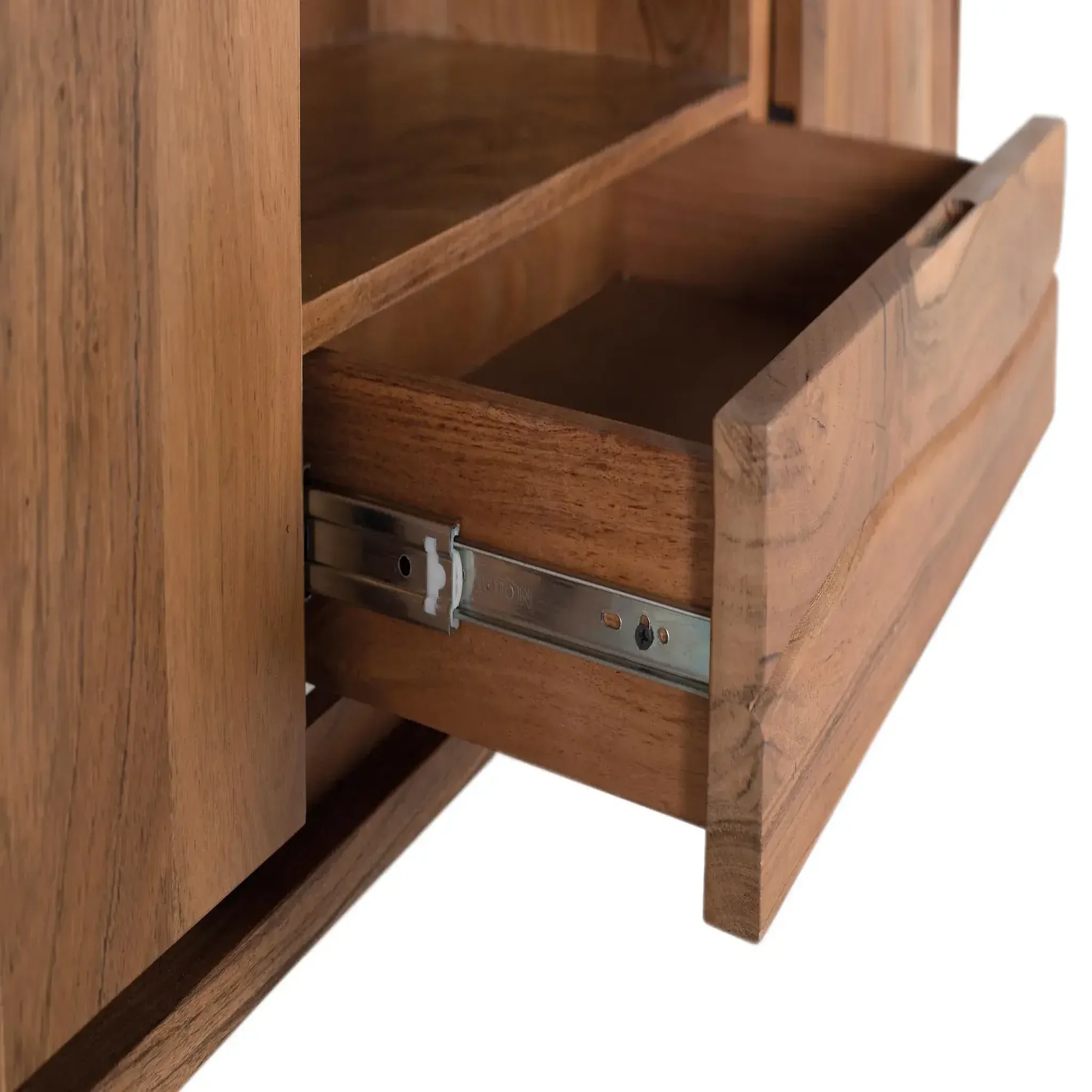 Voir la diapositive 4 : GINER Y COLOMER SL Meuble tv en bois d'acacia 170 cm style rustique moderne