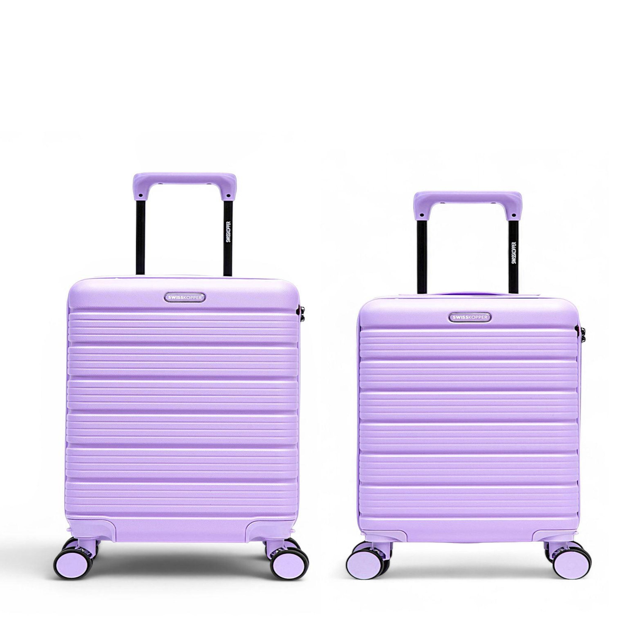 SWISS KOPPER Lot de 2 Valises Rigides Cabine et Cabine XS LUGANO