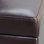 Voir la diapositive 5 : VIDAXL Banc long de rangement bois marron