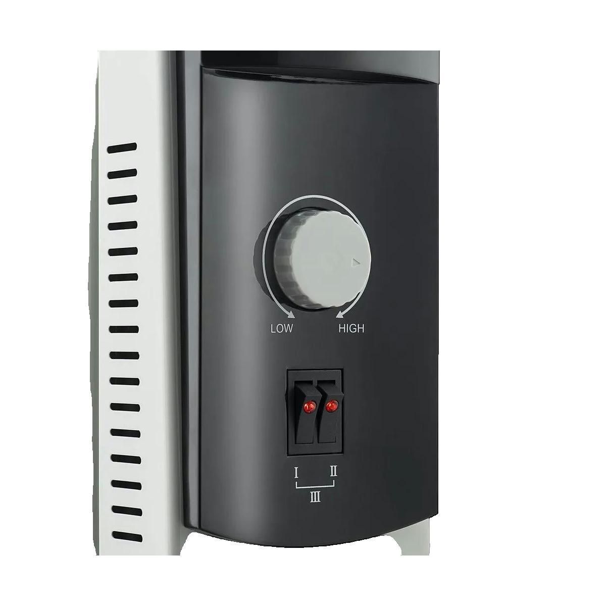 BLAUPUNKT Radiateur électrique Blaupunkt 11 éléments chauffants 2500 W blanc