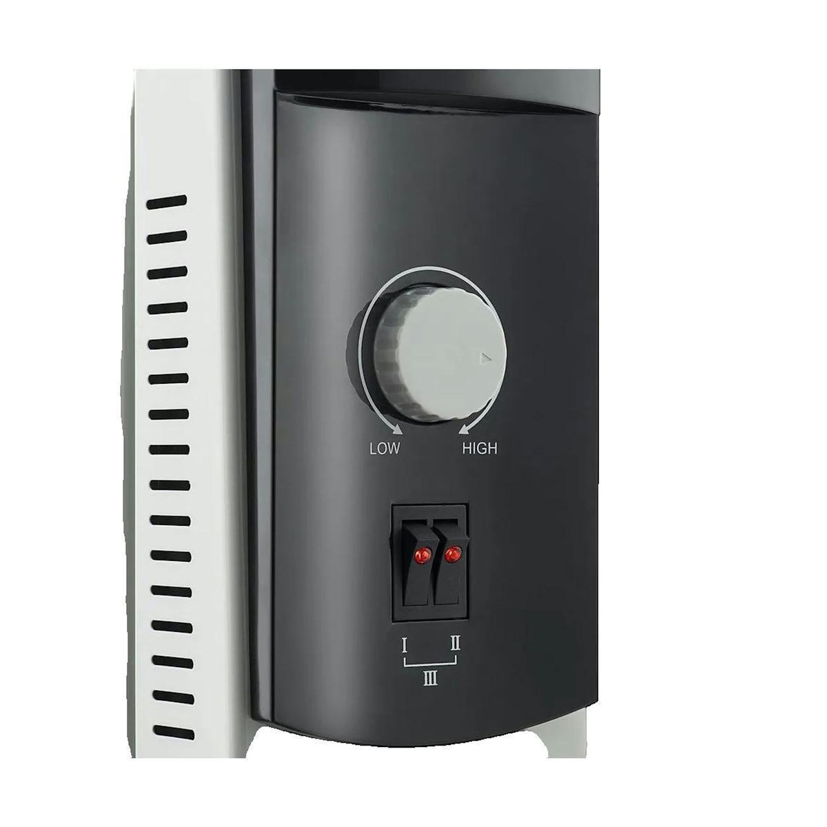 BLAUPUNKT Radiateur électrique Blaupunkt 11 éléments chauffants 2500 W blanc