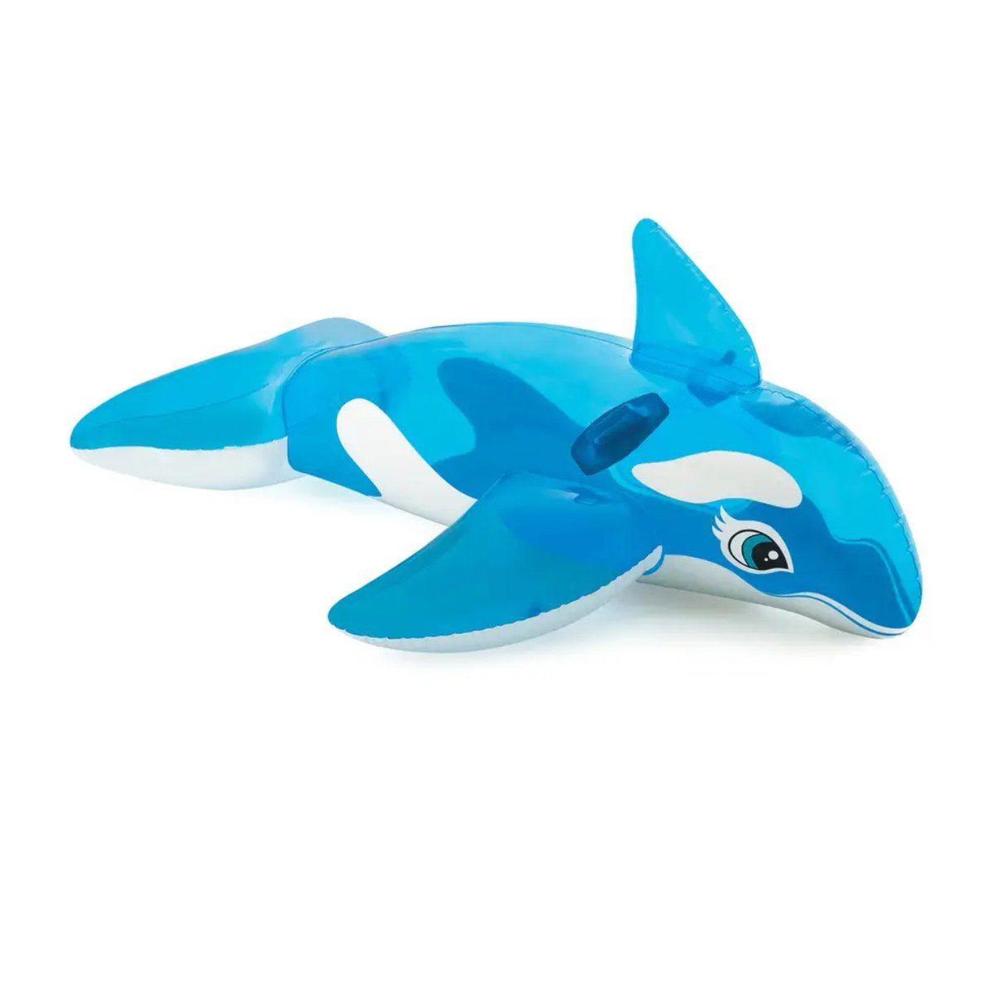 INTEX Bouée gonflable à chevaucher  baleine  152cm bleu